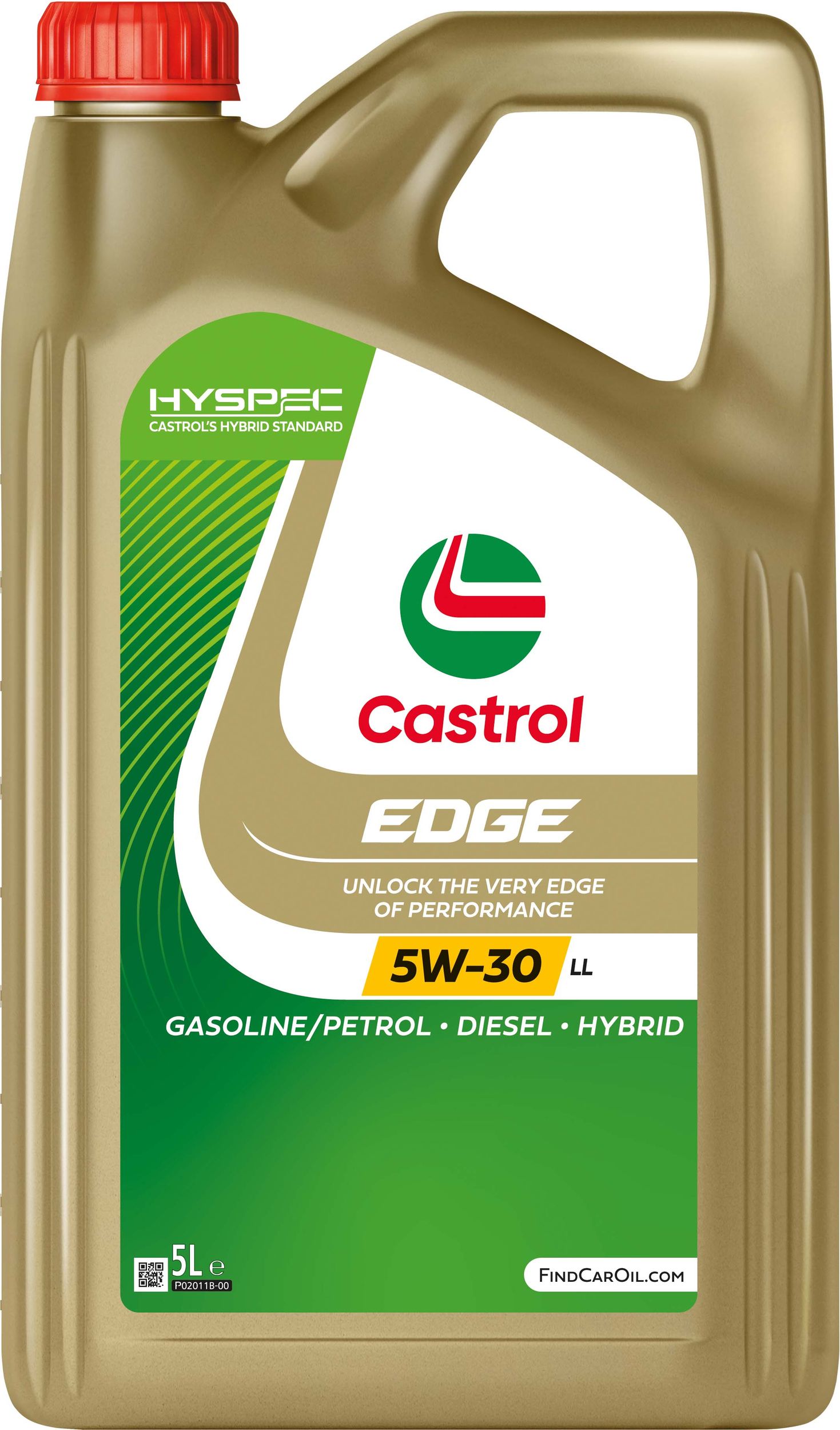 Ulei de motor sintetic Castrol EDGE 5W-30 LL, 5 litri